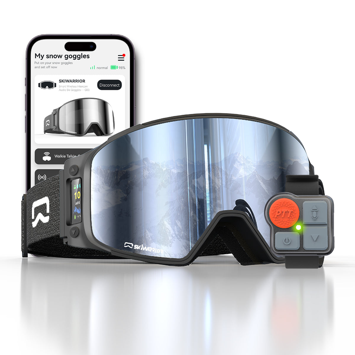 SkiWarrior G03 Smart Ski Goggles